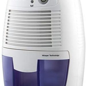 Pro Breeze Electric Mini Dehumidifier, 1200 Cubic Feet (150 sq ft), Compact and Portable for High Humidity in Home, Kitchen, Bedroom, Bathroom, Basement, Caravan, Office, RV, Garage with Auto Shut Off