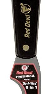 Red Devil 4251 6-in-1 Painter's Tool, 2.5", Black