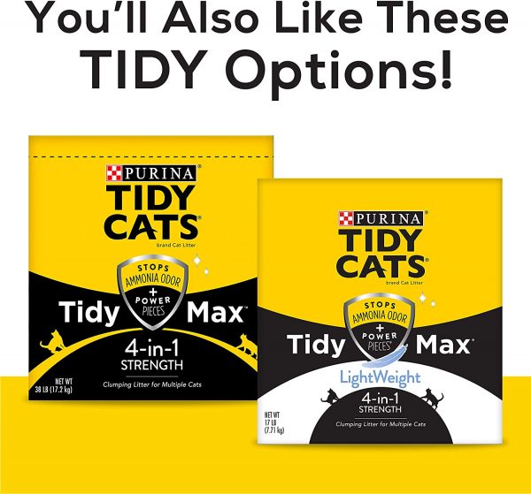 Purina Tidy Cats 4-in-1 Strength Clumping Cat Litter