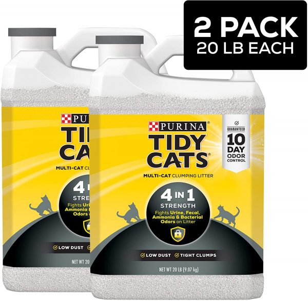 Purina Tidy Cats 4-in-1 Strength Clumping Cat Litter