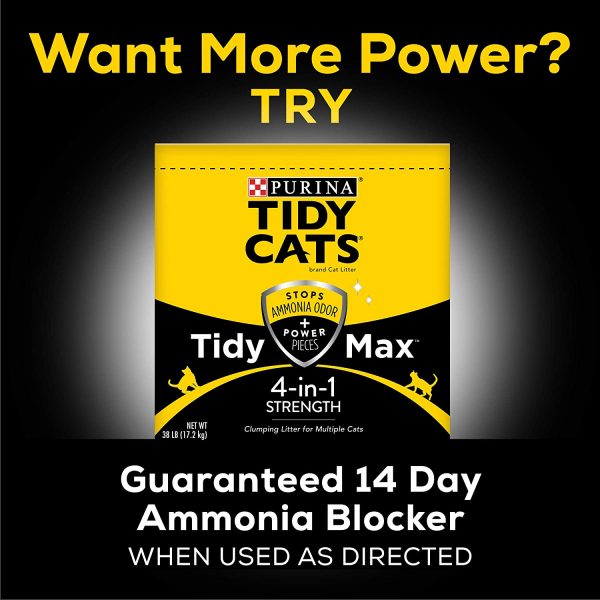 Purina Tidy Cats 4-in-1 Strength Clumping Cat Litter